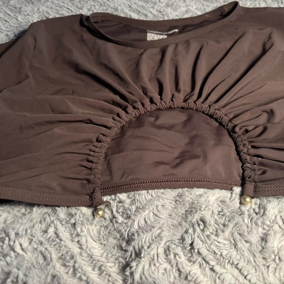 Christopher Esber Ruched Prong Crop Top✨ - Picture 1 of 5